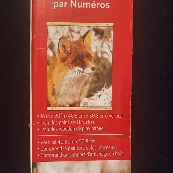 🦊Fox Paint by Number Kit - Picture 3 of 6